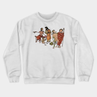 Dionysus throws a party... for himself Crewneck Sweatshirt